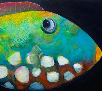 Marshmellow fish
